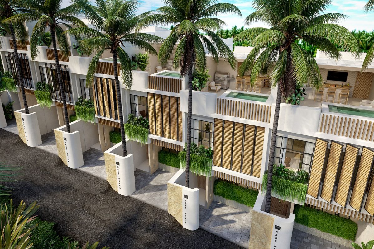 2 bedroom rooftop pool villa